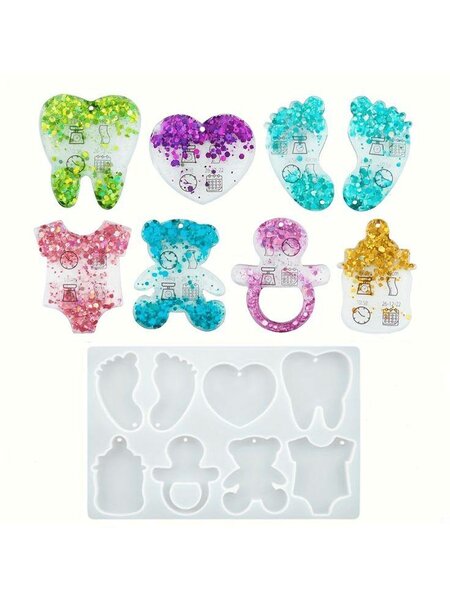 Moule Résine Naissance Bébé