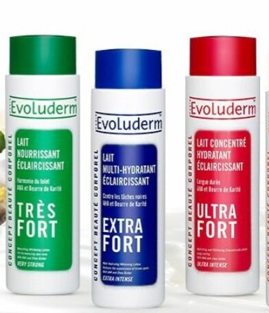 Lait evoluderm très fort/ultra
