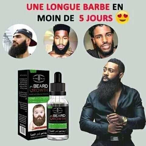 15 jours pour une belle barbe et cheveux