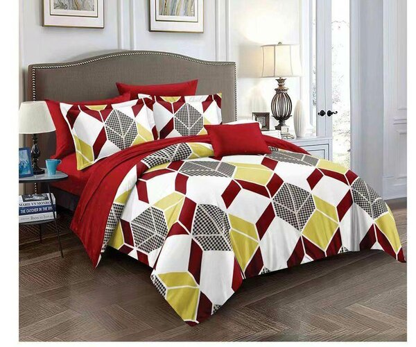 Colorful 3pcs set duvet cover