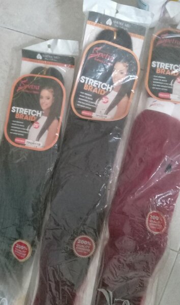 Mèches à tresse- Couleurs vive