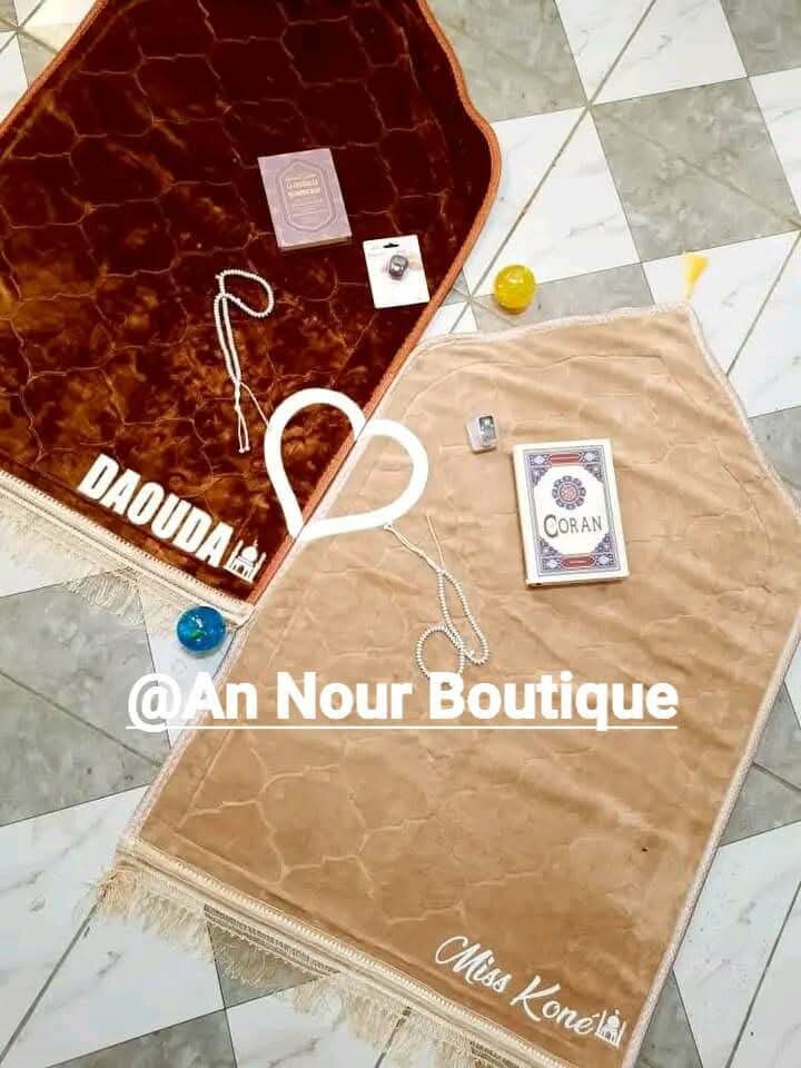 Tapis de Prière avec Boussole