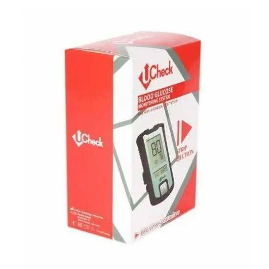 UCHECK GLUCOMETER WITH 10 STRIPS