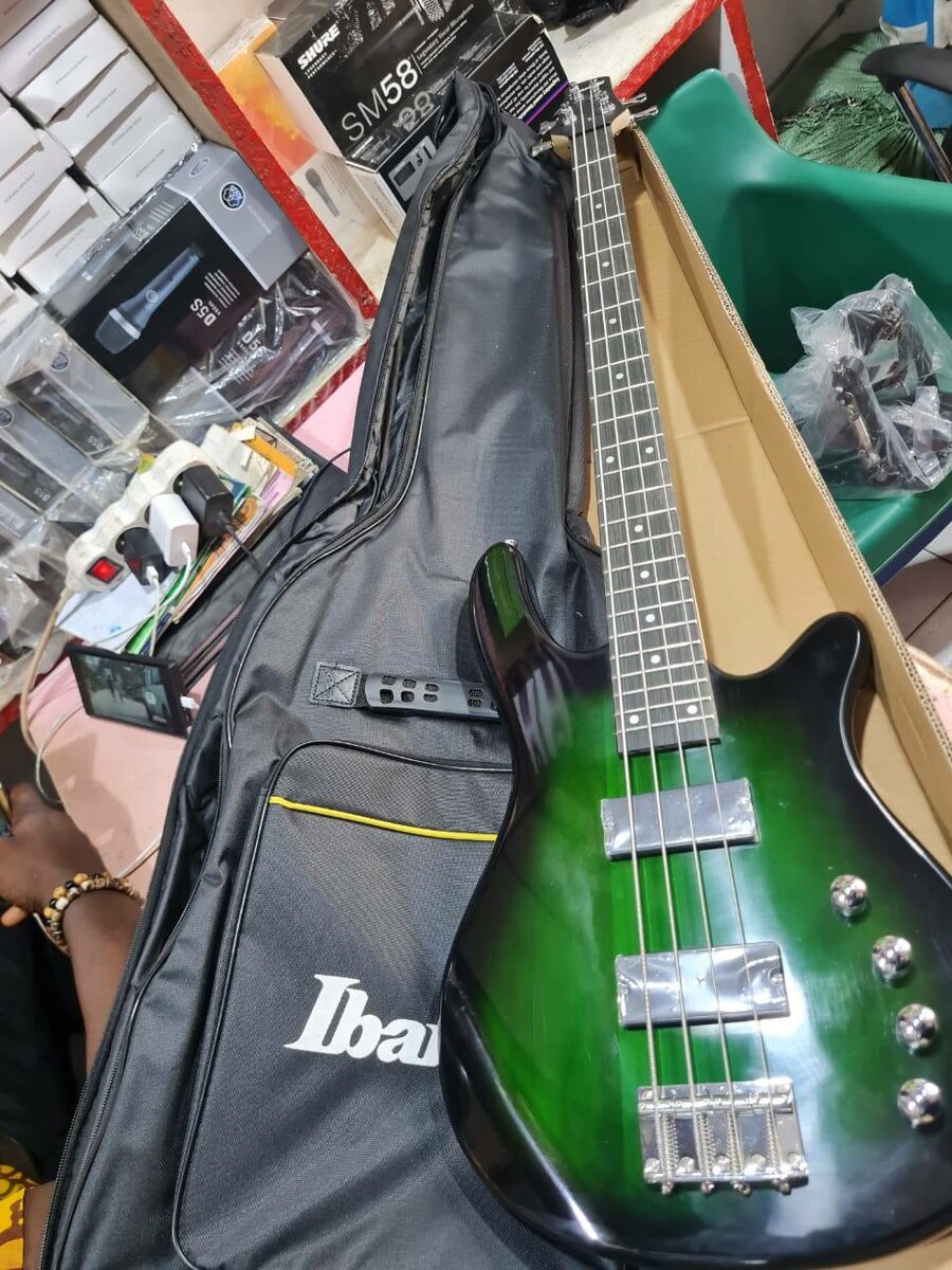Guitare basse Ibanez4 + housse