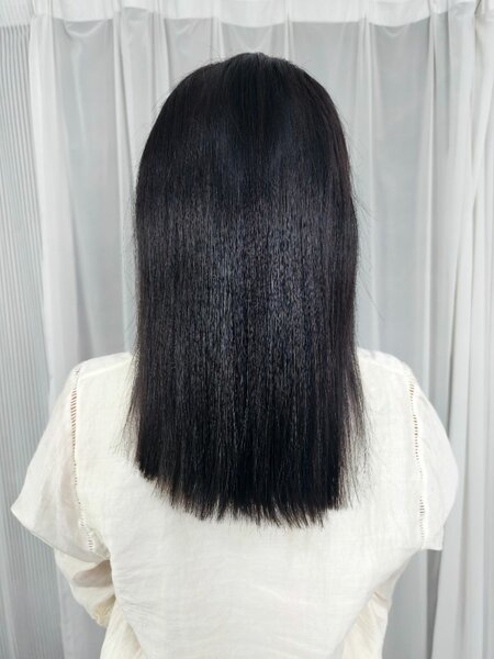 L16.noir Cheveux vietnamiens