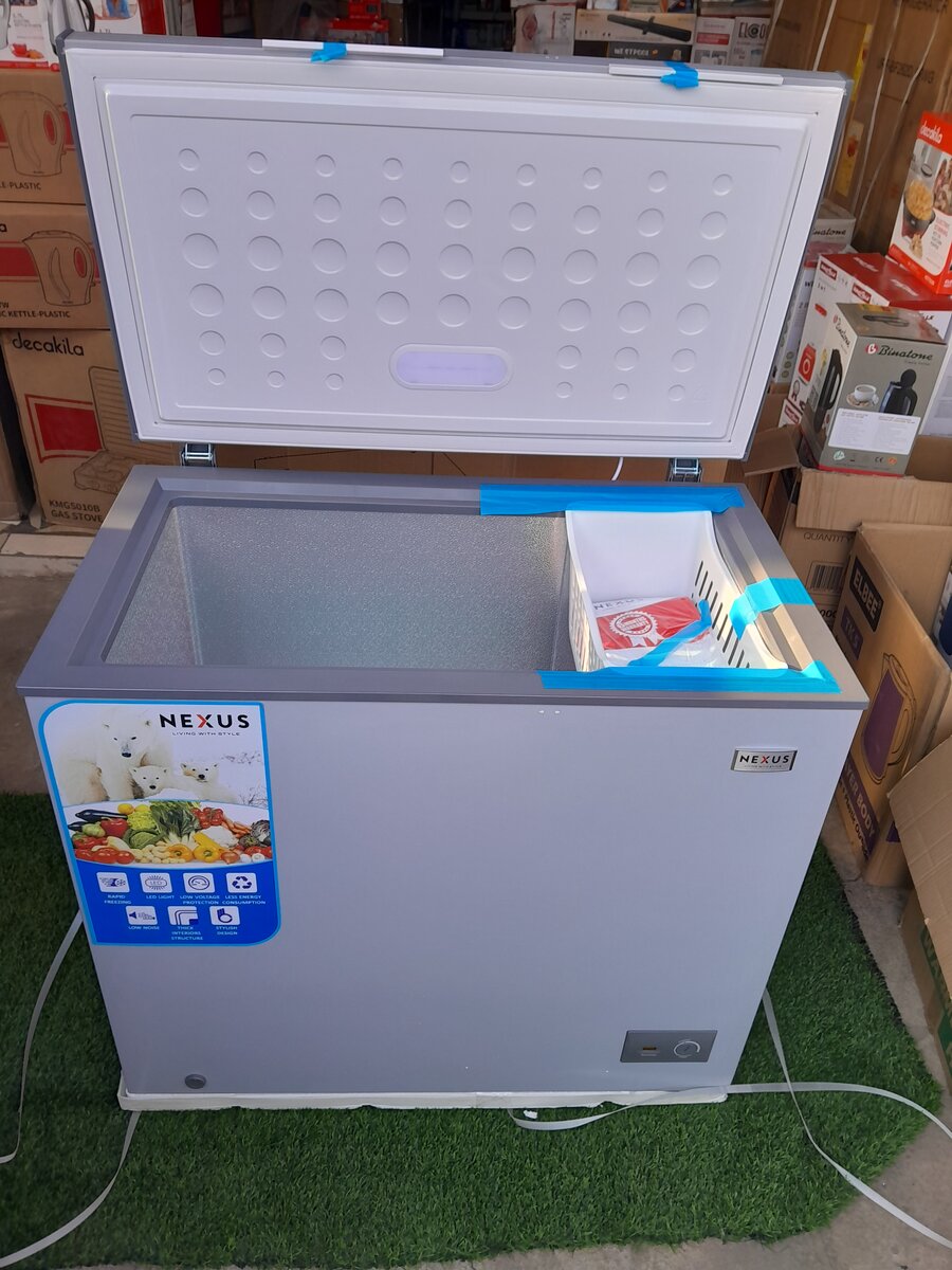 NEXUS DURABLE CHEST FREEZE 200 LITRES