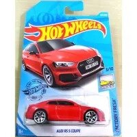 Hot Wheels 2020 Factory Fresh Audi RS 5 Coupe, Red 225/250