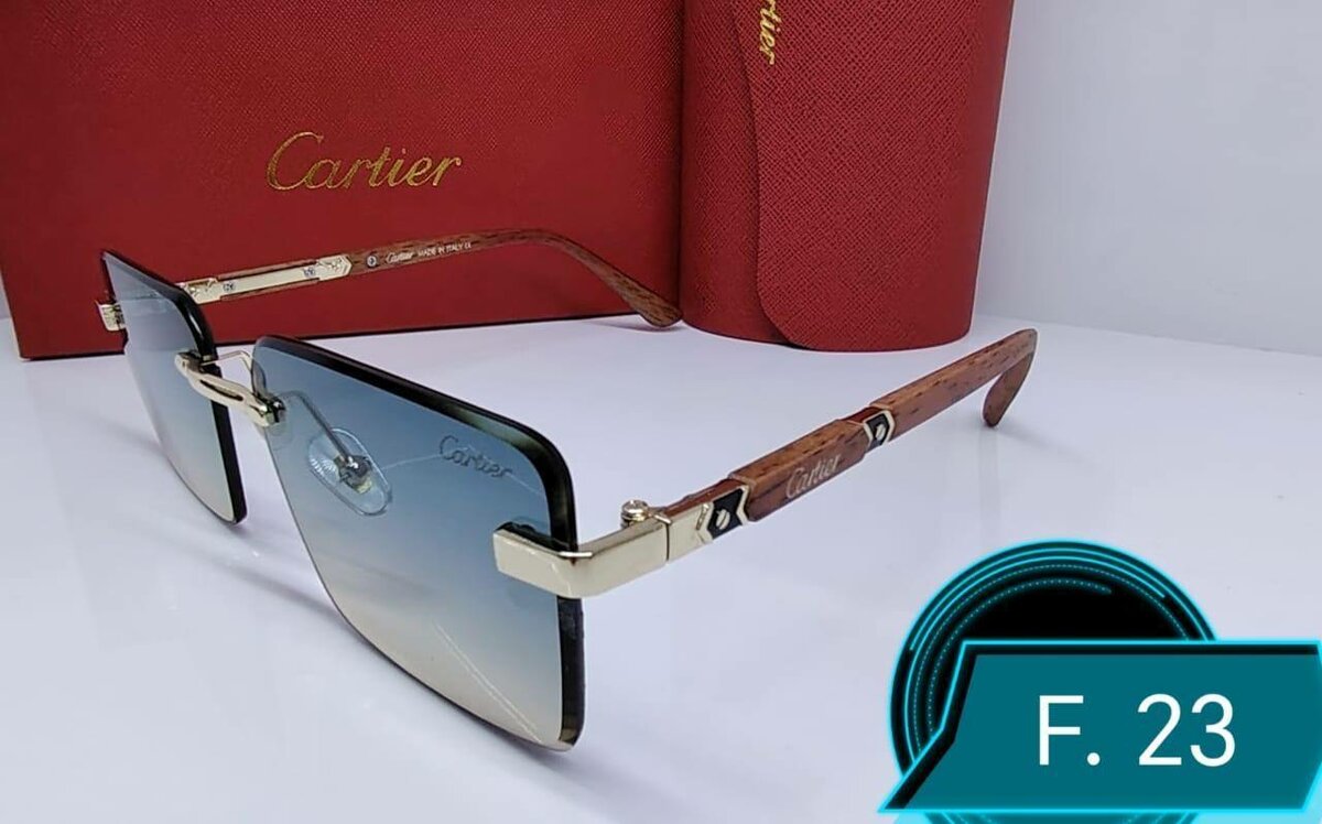 Lunettes de soleil Cartier luxe