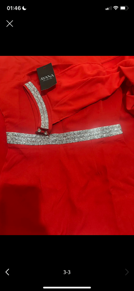 Красный платье