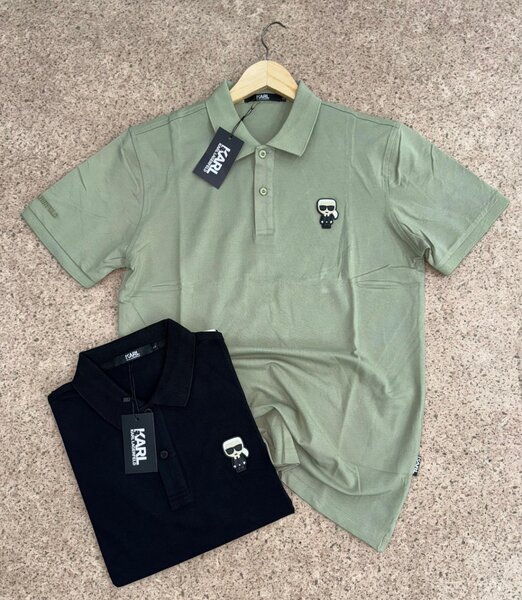 Polo homme Karl motif élégant