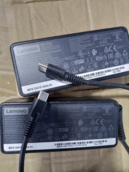 Lenovo type C charger 65w
