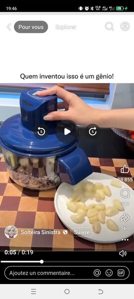 Hachoir manuel multifonction