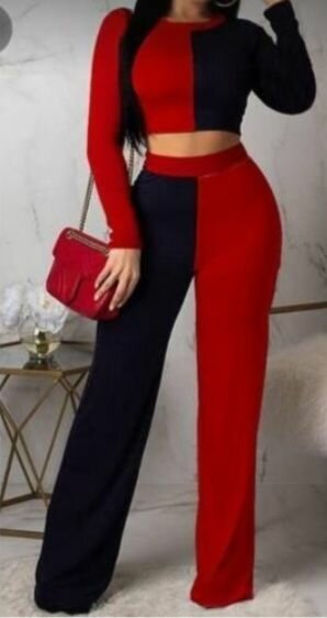 Ensemble Chic Bicolore Femme