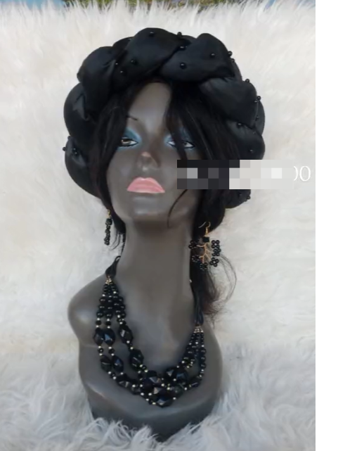 Women's headdress for a wedding celebration