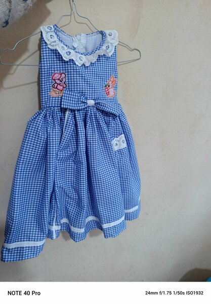 Robe scolaire bleu 2