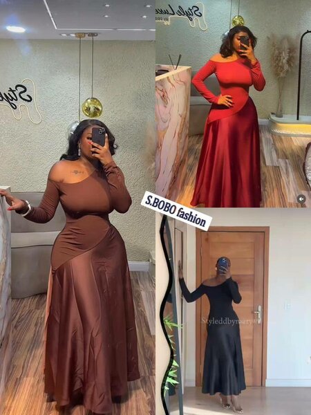 Robe élégante longue femme