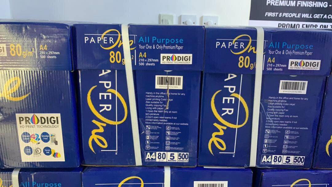 A4 Boxes - Paper One