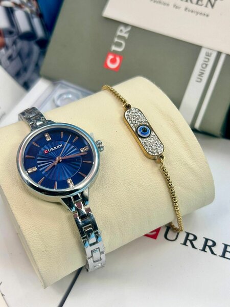 Montre luxe DAME / Bracelet Curren