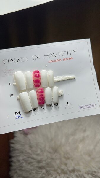 Ongles Faux Colorés Été