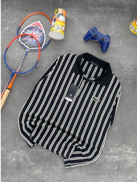 Polo à rayures homme élégant