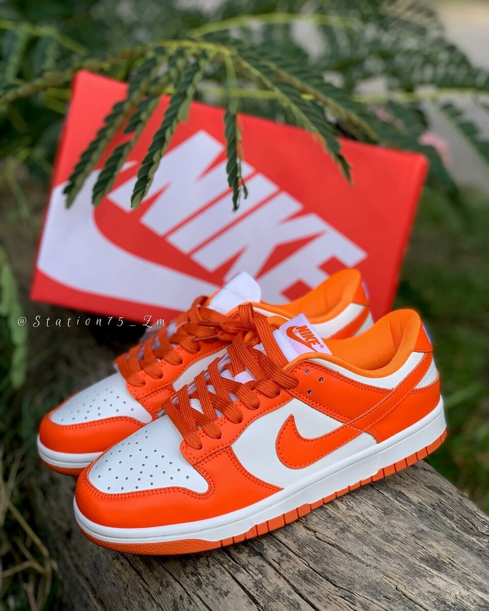 Nike Sb Dunks Low Orange Syracuse