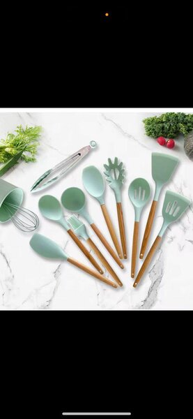 Ensemble ustensiles cuisine silicone