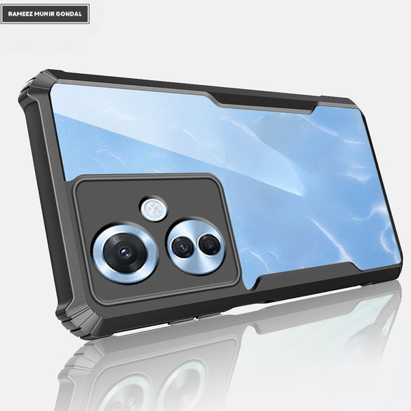 Oppo Reno 11F Armor Shockproof Back Cover - Sleek Protective