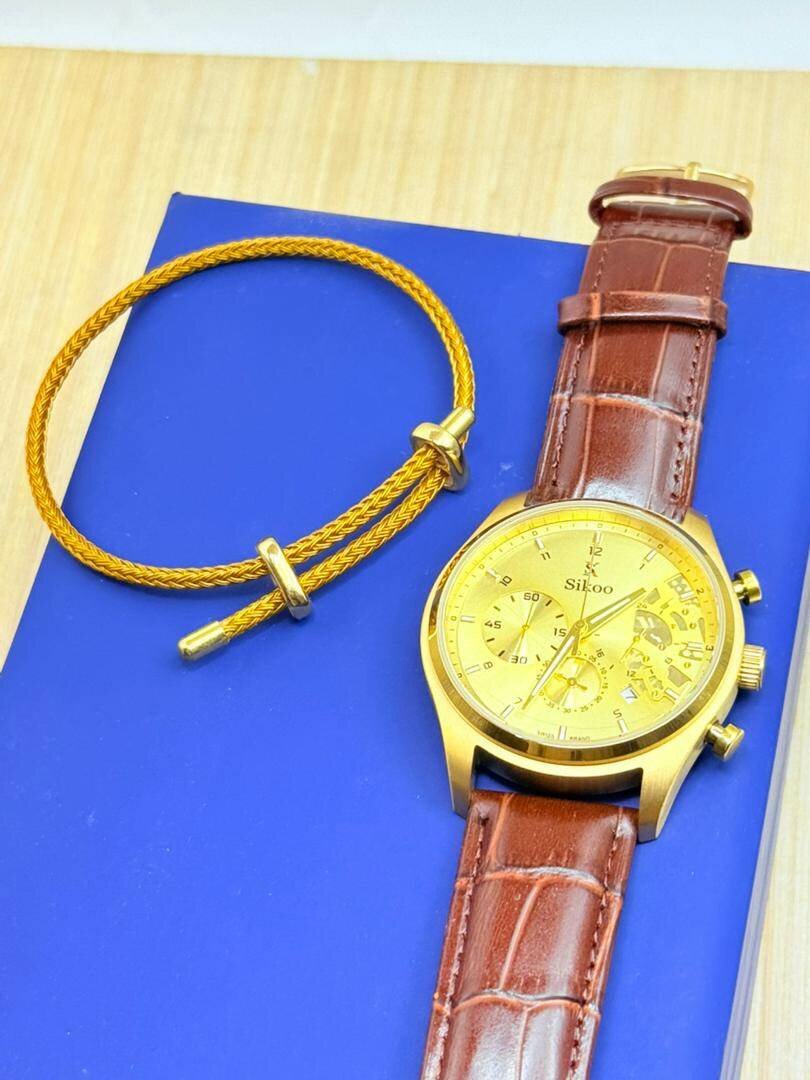 Montre chronographe élégante