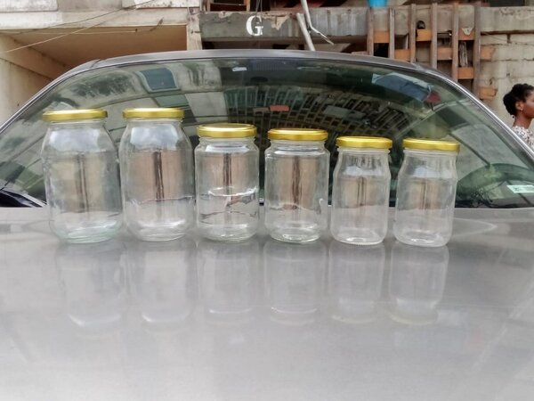 Lot de bocaux en verre 350ml