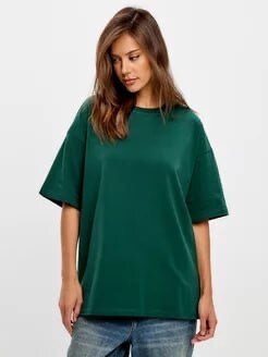 Плотная оверсайз футболка 230г