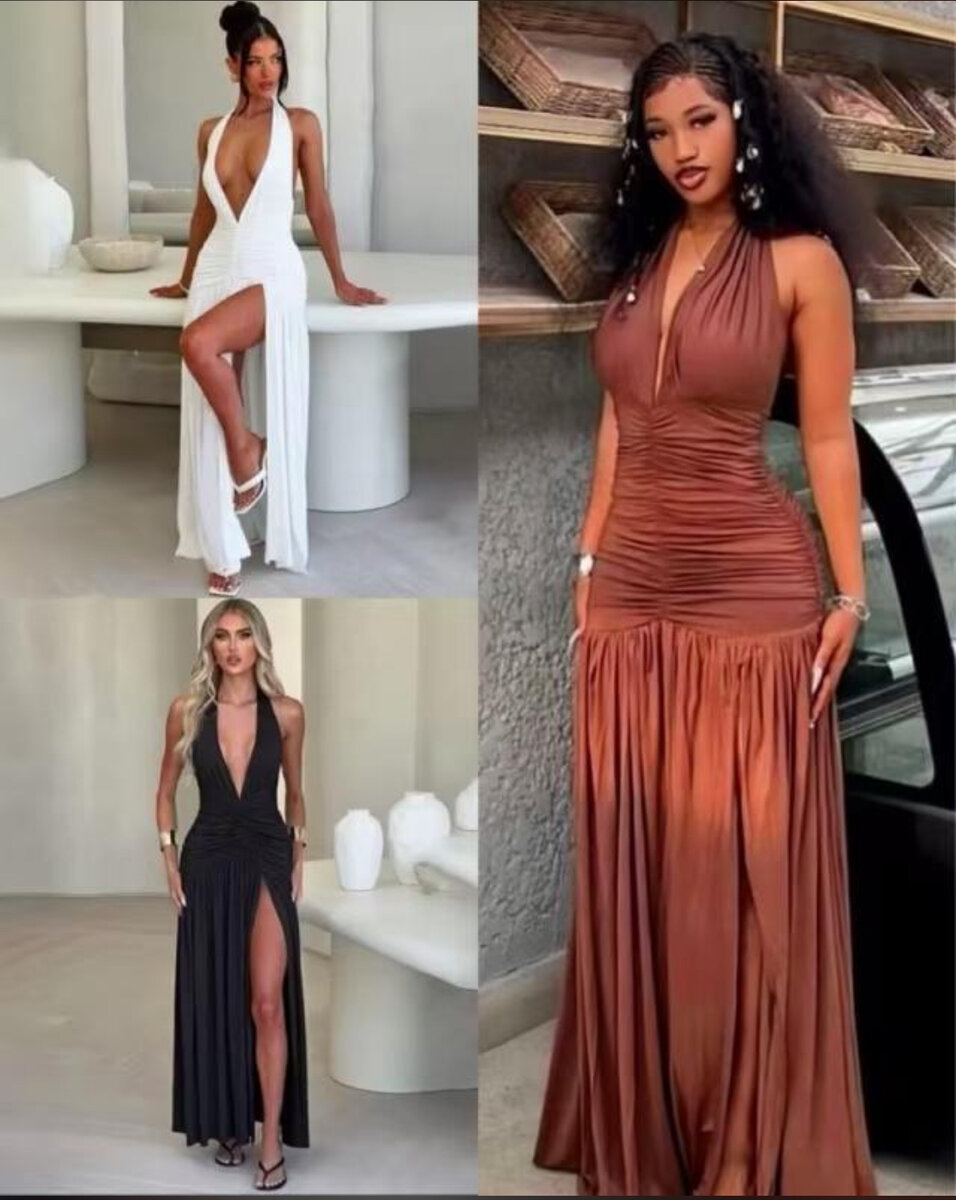 Robe élégante soirée femme