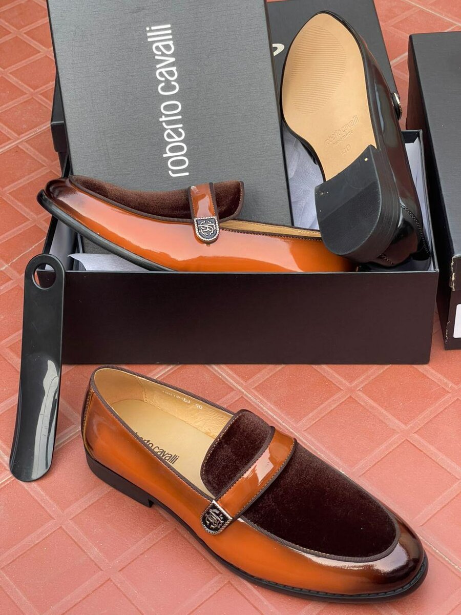 Roberto Cavalli Solid shoes