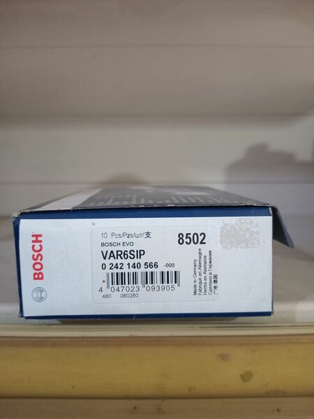 Bougie d'allumage Bosch VAR6SIP