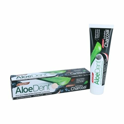 Dentifrice Charbon AloeDent
