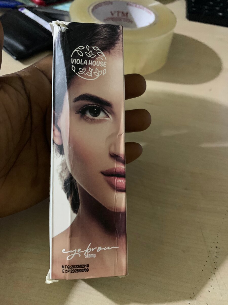 Viola House Eyebrow Stamp