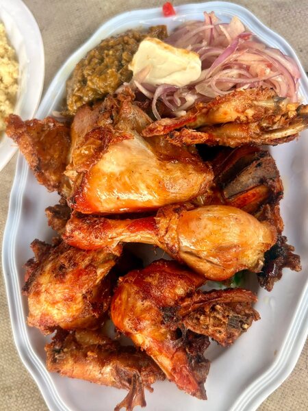 Poulet rôti délicieux