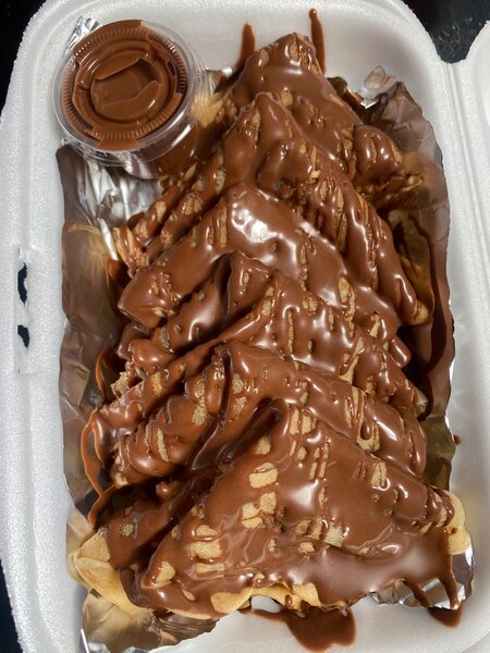 Gaufres au chocolat gourmandes