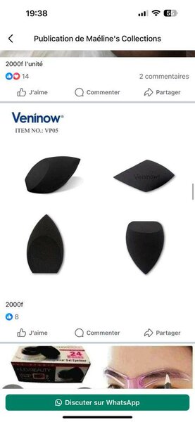 Éponge de maquillage Veninow