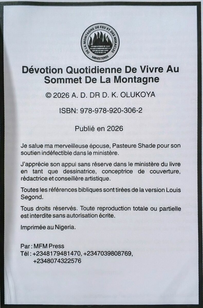 Vivre au sommet de la montagne