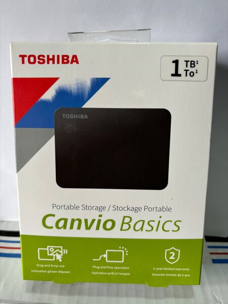 DISQUE DUR EXTERNE TOSHIBA 1TO