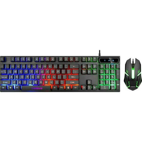 Clavier et souris filaire rétr