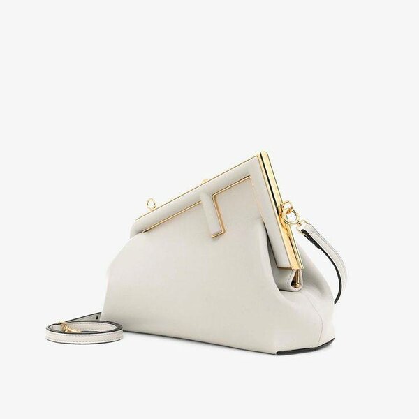 Sac à main géométrique blanc