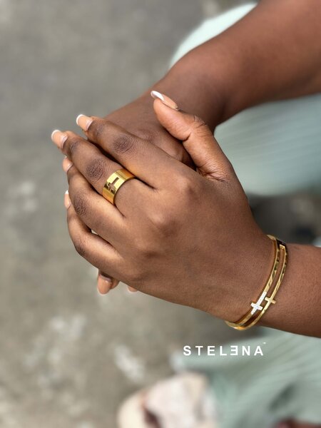 Bracelet et Bague élégants