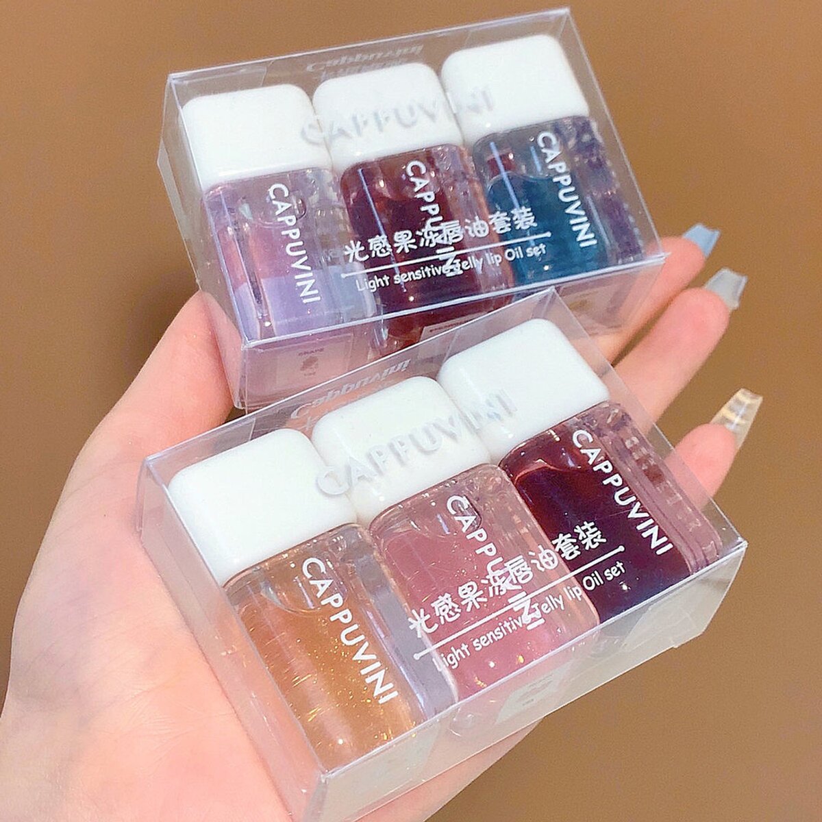Jelly oil lip set