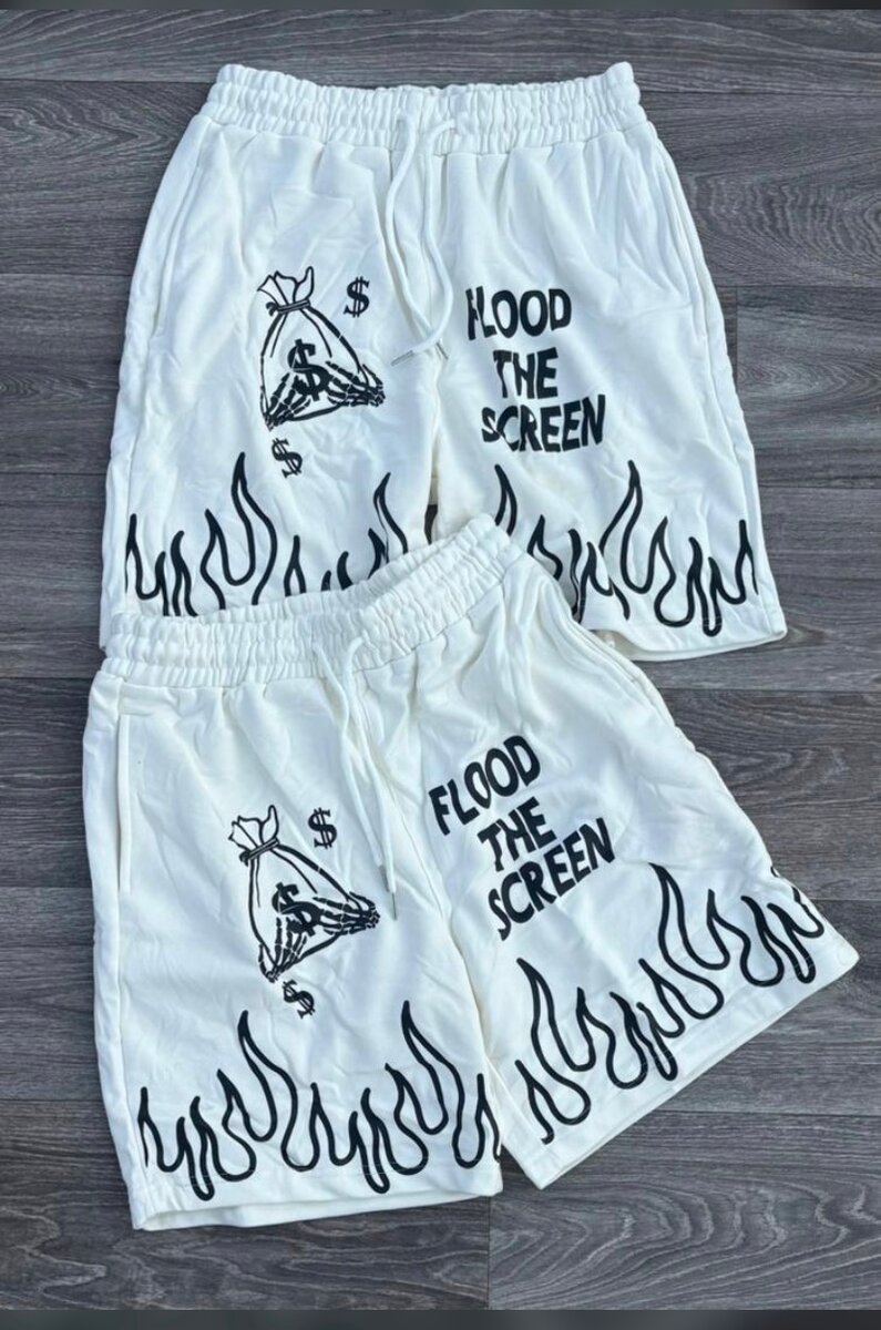 Shorts graphiques streetwear