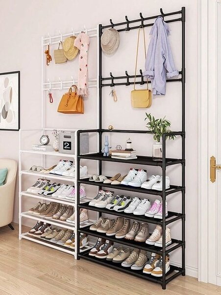 Multi- Functional Shoe and Hat Rack
