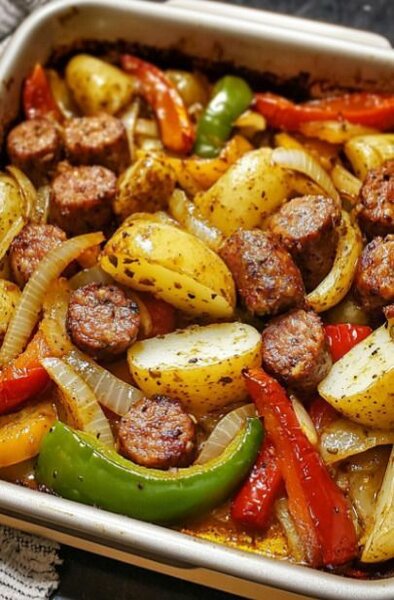 SAUCISSES SAUTÉES AUX POMMES