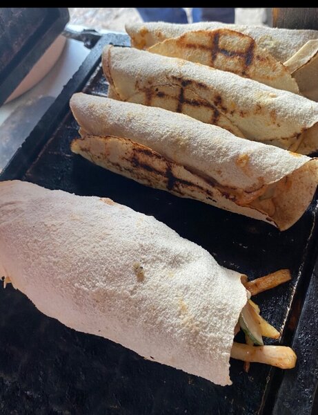 Roulés de pain croustillants