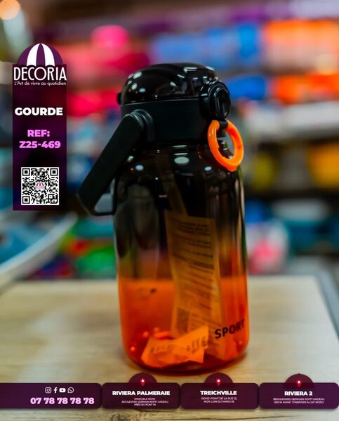 Gourde Sportive Décoria 1L