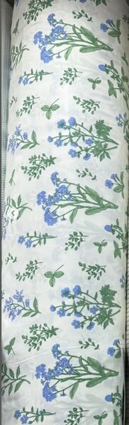 Хлопковая ткань сатинового переплетения